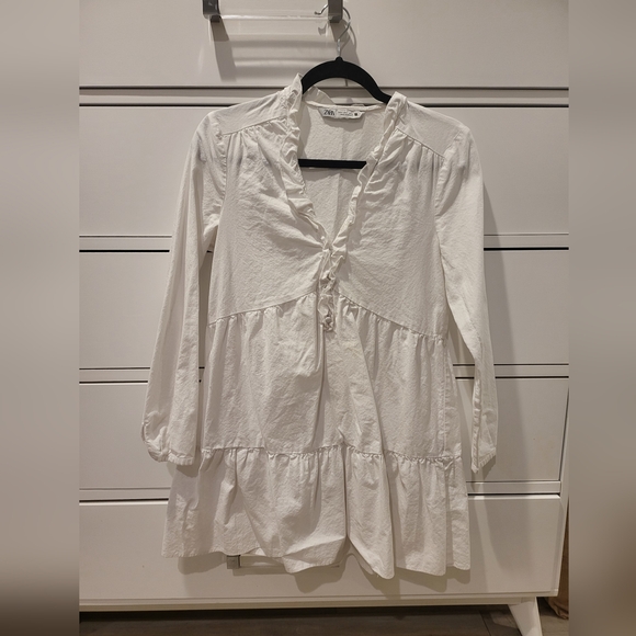 Zara Mini white dress - Picture 1 of 4